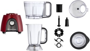 Czajnik Russell Hobbs Russell Hobbs 27110-56, 2.3 L, Black, Red, Transparent, Rotary, 1.5 L, 600 W, 240 mm 4