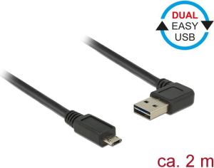 Kabel USB Delock USB-A - 2 m Czarny (85166) 1