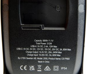 CTEK CS FREE 40-462 Automatikladegerät, Schnellstartsystem 12 V 20 A (40-462) 8