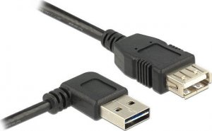Kabel USB Delock USB-A - USB-A 0.5 m Czarny (85177) 1