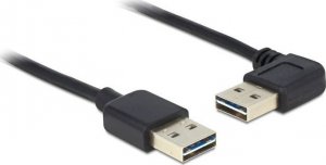Kabel USB Delock USB-A - USB-A 0.5 m Czarny (85176) 1