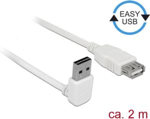 Kabel USB Delock przedłużający Easy-USB, 2m, biały (85188) 1