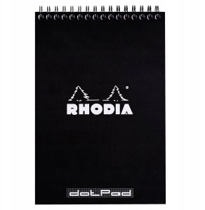 Rhodia Classic Notepad A5 dot - top spiral - 80 ark - 80gram ( Rhodia nr. 165039C) 1