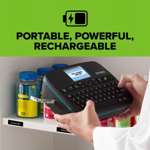 DYMO LabelManager LabelWriter 640CB Portable & Rechargeable Label Maker with Dual Connectivity - 2197370, QWERTY, Direct thermal / Thermal transfer, 12 mm/sec 5