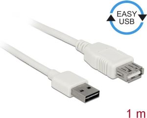 Kabel USB Delock USB-A - 1 m Biały (85199) 1