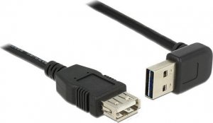 Kabel USB Delock USB-A - USB-A 0.5 m Czarny (85185) 1