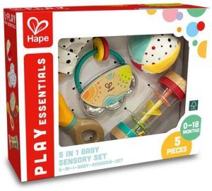 Hape 5 In 1 Baby Sensory Set 4