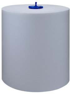 Tork Aftørringspapir Tork Basic W6 1-lags blå 6rul/kar 130008 2