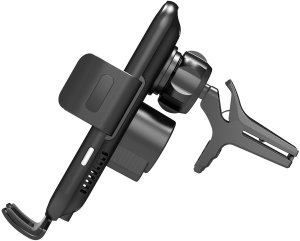 Veho IN-CAR SMARTPHONE CRADLE, Additional display, Black, ABS, Any brand, All smartphones with Qi wireless technology, 5V 2A, 9V 2 4