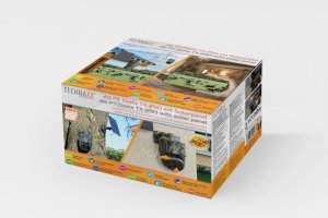 Technaxx 4G PT Dome TX-290 with solar panel, IP security camera, Outdoor, Wired, Wall, Black, Green, Dome 9