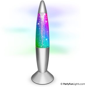 Lampka wtykowa do gniazdka nielsen_light Tornado glitter lampa - Wielokolorowy H: 36cm 2