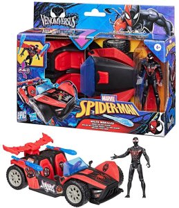 Spider-Man Morales Speed Racer & Figure 10 cm 1