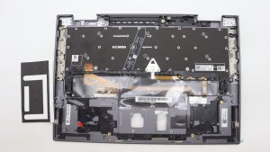 Lenovo 5M11H62448, Cover + keyboard, Keyboard backlit, Lenovo, ThinkPad X1 Yoga 8th Gen 1