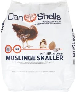 Prima Fugleskaller i sæk, 15 KG (0,7 - 2,5 mm) 2