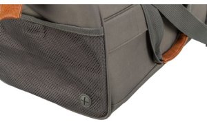 TRIXIE 28909, Soft pet carrier, Airline pet carrier, Dog, 10 kg, Top & front load, Grey 4