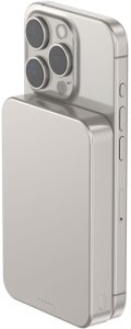 Powerbank Beline Mini Cellline MagSafe 10000mAh Qi2 15W CL-MBP-03 szary /grey Magnetic wireless mini powerbank 4