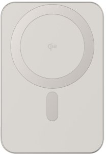 Powerbank Beline Mini Cellline MagSafe 10000mAh Qi2 15W CL-MBP-03 szary /grey Magnetic wireless mini powerbank 5