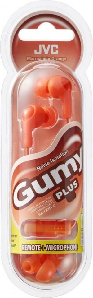 Słuchawki JVC HA-FX7M pomarańczowe (JVC HA-FX7M-D-E) 2