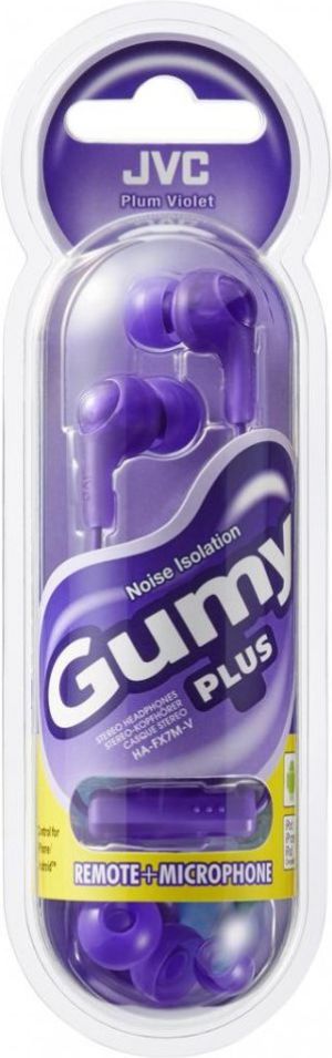 Słuchawki JVC HA-FX7M fioletowe (JVC HA-FX7M-V-E) 2