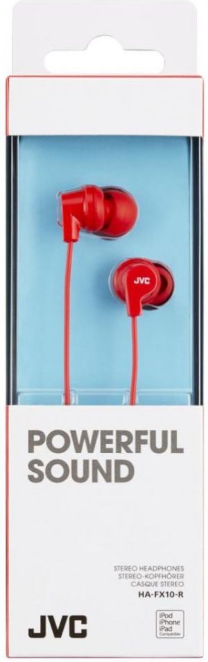 Słuchawki JVC HA-FX10 (JVC HA-FX10RE) 2