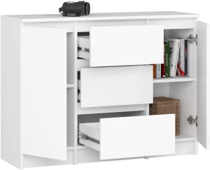 KOMODA K100 2D 3SZ PK BIAŁA 2