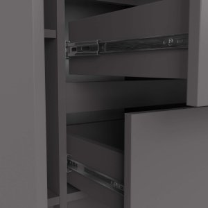 KOMODA K100 2D 3SZ PK GRAFIT SZARY 4