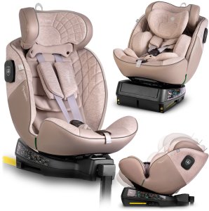 Fotelik samochodowy Nukido Aero Line beżowy 0-36 kg ISOFIX 1