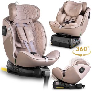 Fotelik samochodowy Nukido Fotelik samochodowy Aero Line beżowy 0-36 kg ISOFIX 15