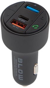 Transmiter FM BLOW Bluetooth5.3+QC3.0+PD 30W V.2 2