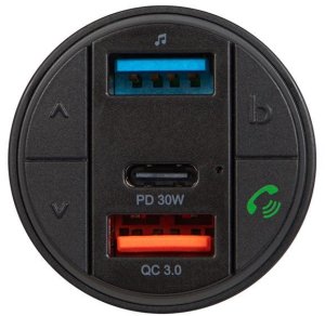 Transmiter FM BLOW Bluetooth5.3+QC3.0+PD 30W V.2 3