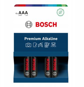 BATERIA BOSCH 4SZT AAA PREMIUM ALKALINE LR03PA4B/00 1