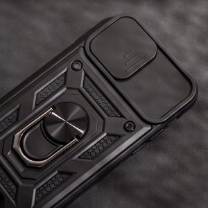 ETUI DEFENDER SLIDE CASE DO SAMSUNG GALAXY M35 5G CZARNA NAKŁADKA ETUI PLECKI 10