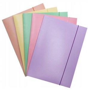 PBS Connect Teczka z gumką OFFICE PRODUCTS lakierowana A4 fluo mix cena za 1szt 4