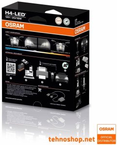 Osram Night Breaker Start H4-LED 12V - zestaw 2
