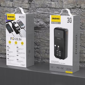 Powerbank Dudao K15Max 30000mAh Czarny 2