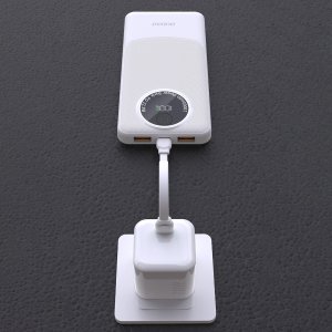 Dudao K12 powerbank 10000mAh 22.5 Watt Hvid 6