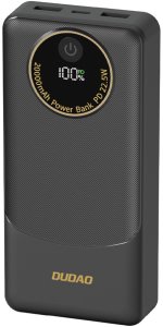 Dudao K12 powerbank 10000mAh 22.5 Watt Sort 1