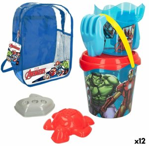 Zestaw zabawek plażowych The Avengers  18 cm polipropylen (12 Sztuk) 1