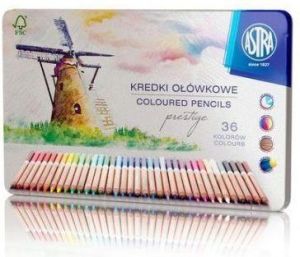 Astra Kredki ołówkowe prestige, 36 kolorów 1