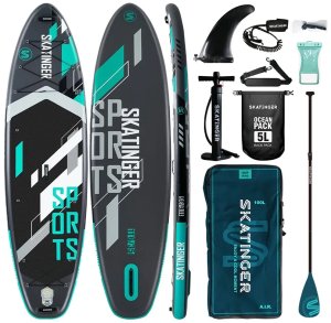 Deska SUP Sports Grey 350x89x15 cm (11'6'') yoga 1