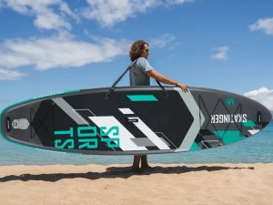Deska SUP Sports Grey 350x89x15 cm (11'6'') yoga 14