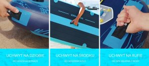 Deska SUP Asiaticus 350x89x15 cm (11'6'') yoga 6