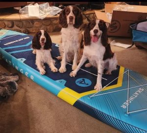 Deska SUP Prana Meteor Blue 350x89x15 cm (11'6'') yoga 10