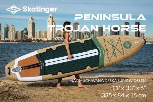 Zray Deska SUP Peninsula Trojan Horse 335x84x15 cm (11') touring 2