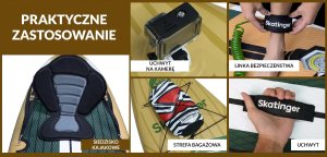 Zray Deska SUP Peninsula Trojan Horse 335x84x15 cm (11') touring 5