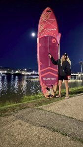 Deska SUP Prana Meteor Red 350x89x15 cm (11'6'') yoga 11