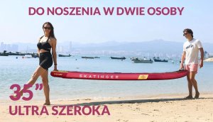 Deska SUP Prana Meteor Red 350x89x15 cm (11'6'') yoga 6