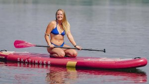 Deska SUP Prana Meteor Red 350x89x15 cm (11'6'') yoga 10