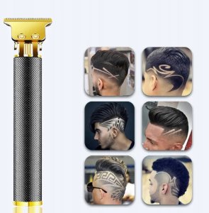 MASZYNKA DO STRZYŻENIA WŁOSÓW TRYMER DO  GOLENIA BRODY GOLARKA 4 NAKŁADKI 10