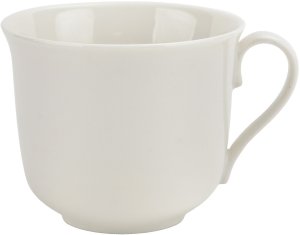Filiżanka porcelanowa 400 ml + spodek Bella krem 3